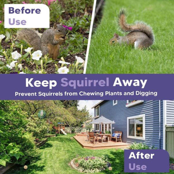 Squirrel & Chipmunk Repellent Pouches, 1 oz Pack of 7 - Image 5