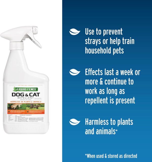 Ready-to-Use Liquid Fence Dog & Cat Repellent for Yard - Image 2