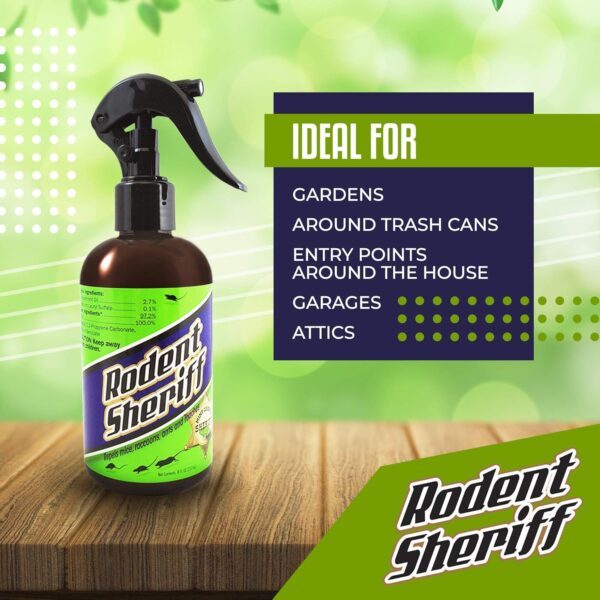 Peppermint Oil Repellent Spray for Mice, Raccoons, and Ants - Image 3