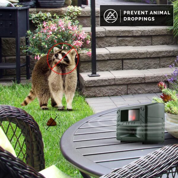 Bird-X Yard Gard Ultrasonic Animal Repeller with Motion Sensor - 4,000 sq ft Coverage - Image 4