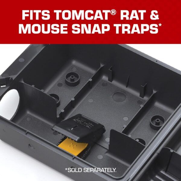 Tomcat Rodent Station, Lockable Indoor and Outdoor Bait Box for Rats and Mice - Image 6