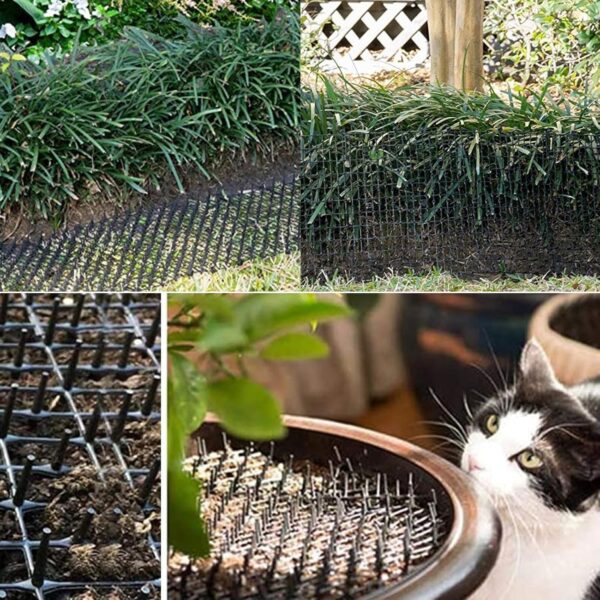 LANIAKEA 12‑Pack 16″ × 12″ Spike Scat Mat for Cats & Animal Barrier - Image 7