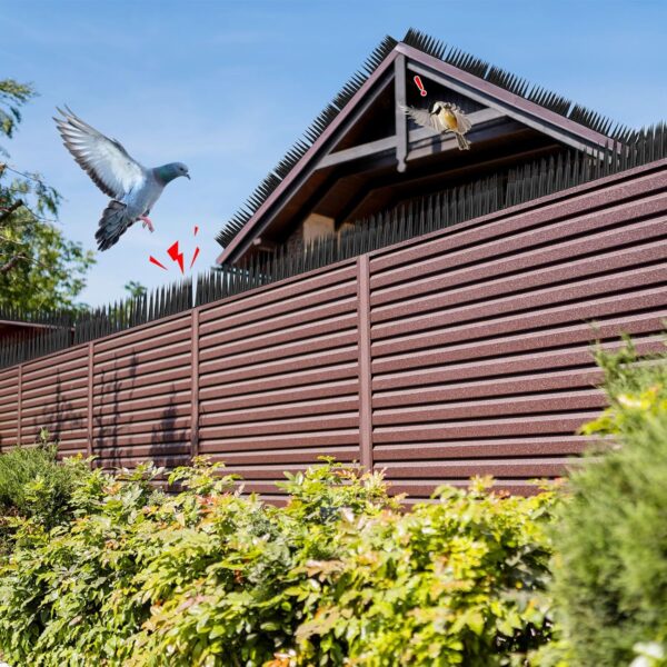 Ultra-Wide 9.8‑Ft 10‑Pack Plastic Bird Spikes for Fence, Railing & Roof - Image 7