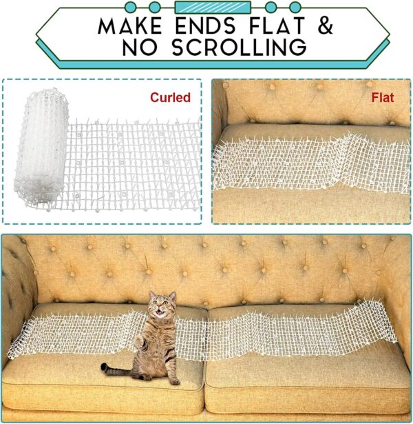 Zopeal 79 in × 12 in Spike Deterrent Mat For Cats & Dogs - Image 5