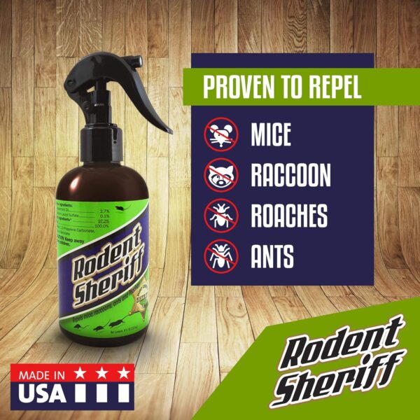 Peppermint Oil Repellent Spray for Mice, Raccoons, and Ants - Image 2