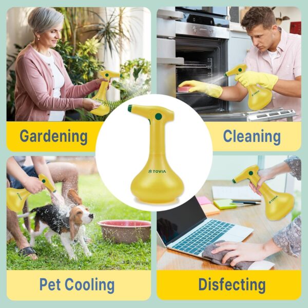 T TOVIA 1L Electric Plant Mister: Battery Powered Garden Sprayer - Image 9