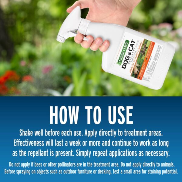 Ready-to-Use Liquid Fence Dog & Cat Repellent for Yard - Image 5