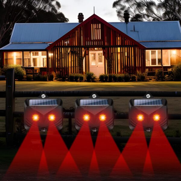 2025 4-Pack Solar Predator Eye Repeller for Yards & Farms - Image 9