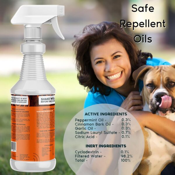 Digging Dog Prevention Spray; Natural Oils; 32oz; 500 sq.ft - Image 2