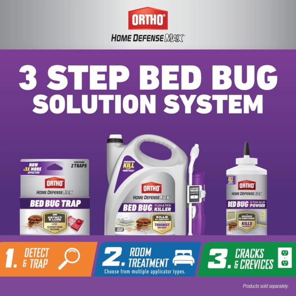 Ortho Home Defense Max 3-Step Bed Bug Solution System - Image 2