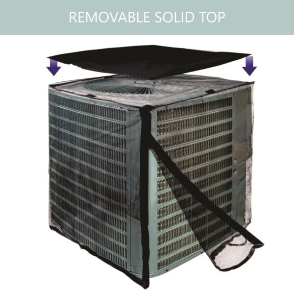 Modern Wave 32×32×36 inches Mesh AC Unit Protector - Image 3
