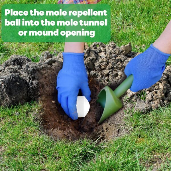 36-Pack Natural Mole & Vole Repellent - Image 6