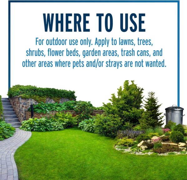 Ready-to-Use Liquid Fence Dog & Cat Repellent for Yard - Image 4