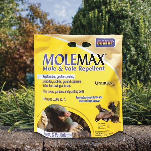 Bonide MOLEMAX 10 lbs Castor Oil Repellent Granules - Image 5