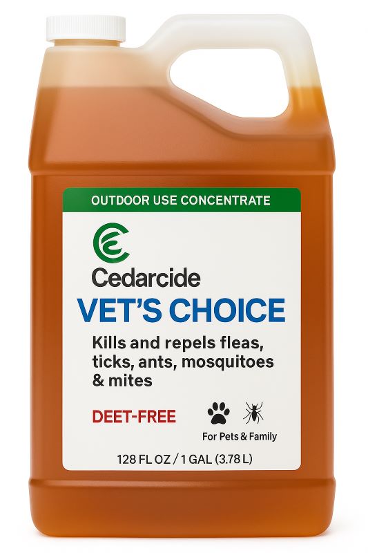 Cedarcide Vet’s Choice Flea Concentrate (Gallon)