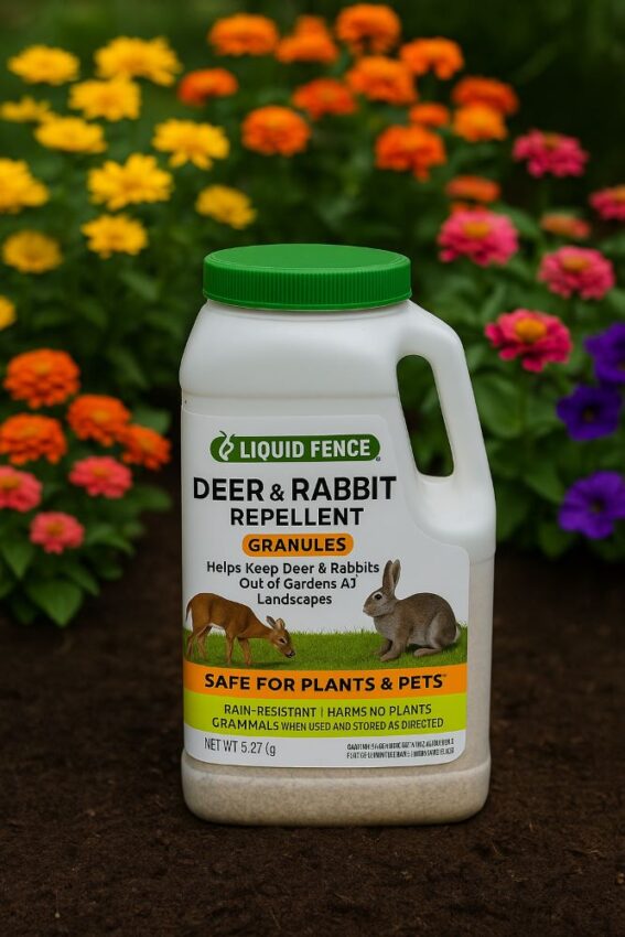 Deer and rabbit repellent