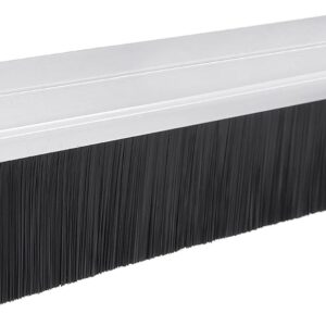 Aluminum Door Sweep With Nylon Brush