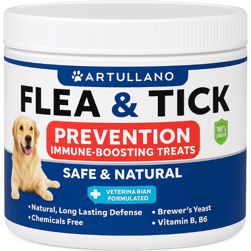 Flea & Tick Prevention + Probiotics for Dogs soft chews