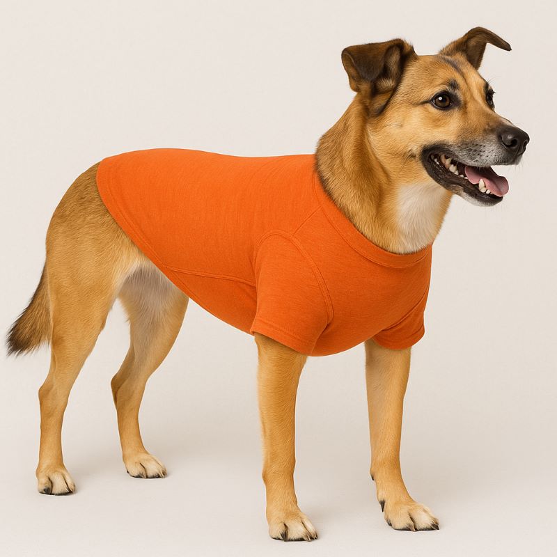 Insect Shield orange Dog T‑Shirt