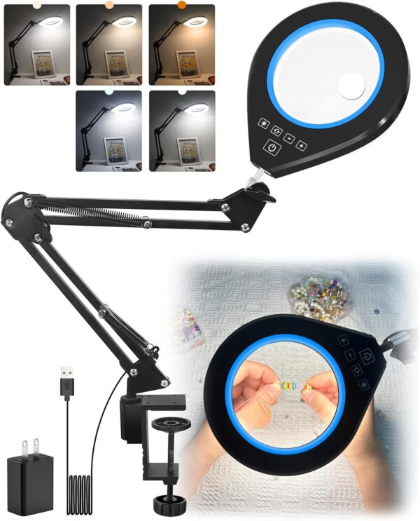 Around The Neck Magnifying Glasses With Light