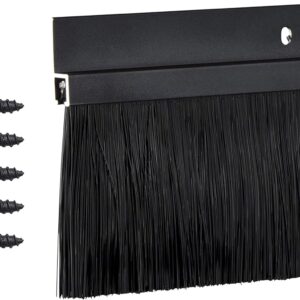 Aluminum Door Sweep With Nylon Brush