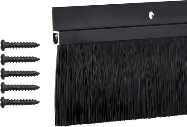 Aluminum Door Sweep With Nylon Brush
