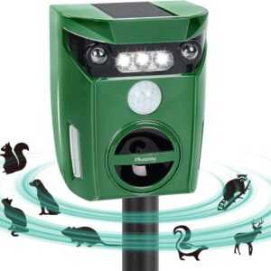 Ultrasonic Waterproof Animal Repellents With Lights