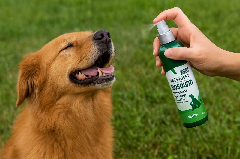 Vet’s Best Natural Mosquito Repellent for Dogs & Cats