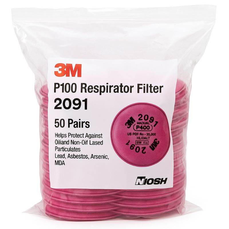 3M P100 Respirator Filter 2091