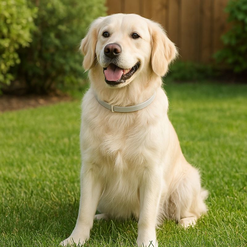 8‑Month Waterproof Flea & Tick Collar on Dog