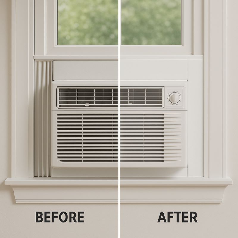 Breeze Stop Window AC Insulation Panels