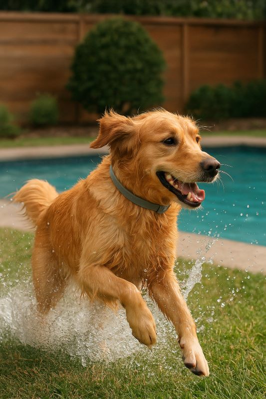 Flea & Tick Collar on Dog