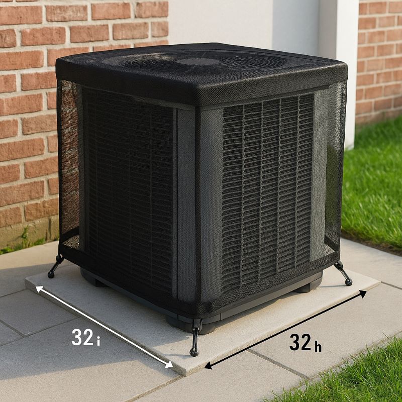 Modern Wave 32×32×36 inches Mesh AC Unit Protector