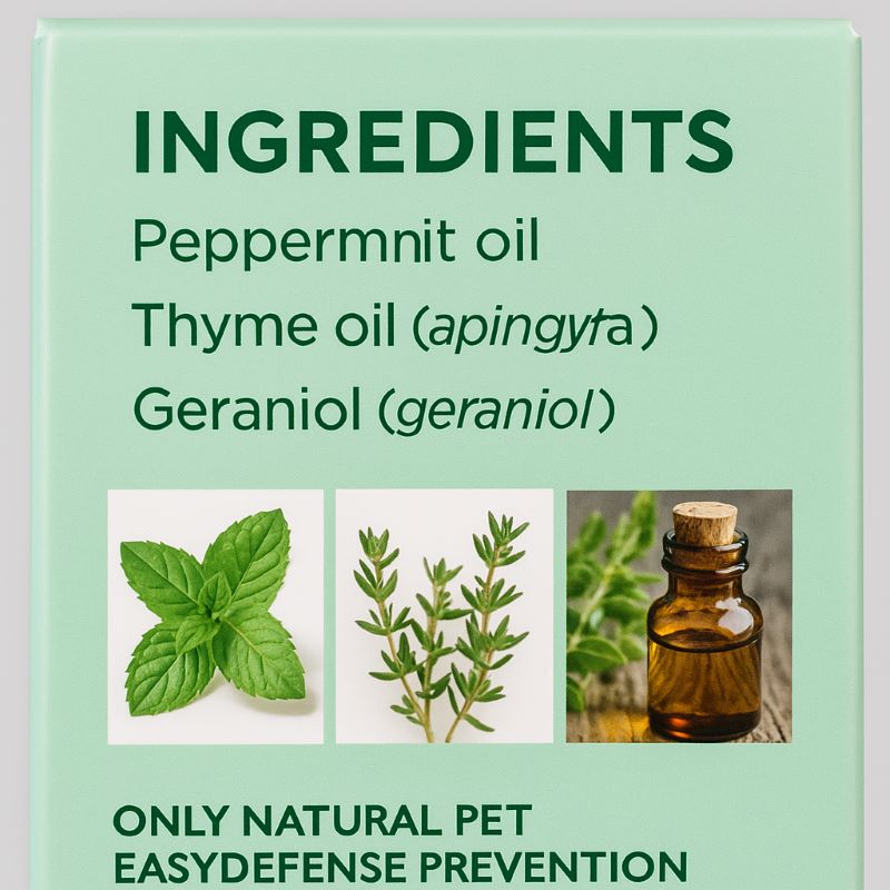 Only Natural Pet EasyDefense Flea & Tick Prevention Ingredients