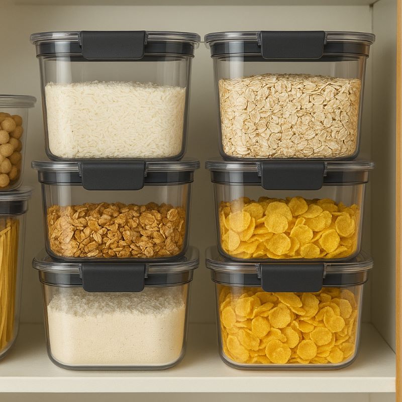 Rubbermaid Brilliance 16‑Cup Airtight BPA‑Free Pantry Containers