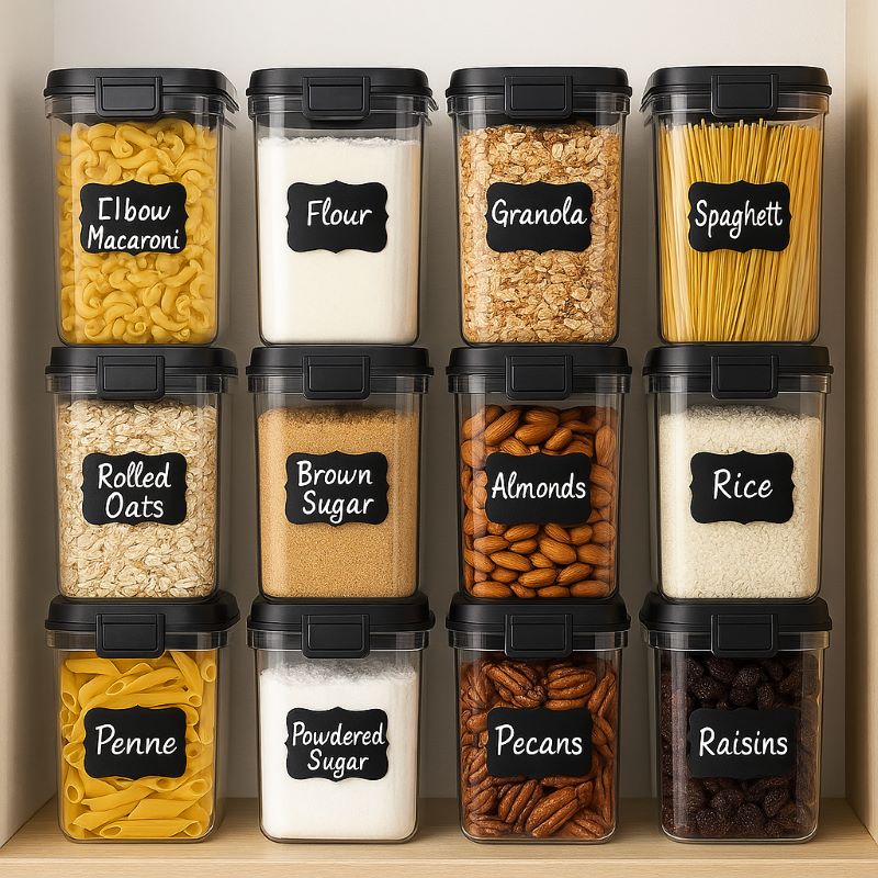 Vtopmart 15‑Piece BPA‑Free Airtight Food Storage Containers