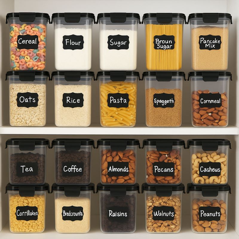 Vtopmart 24‑Piece BPA‑Free Airtight Food Storage Canisters