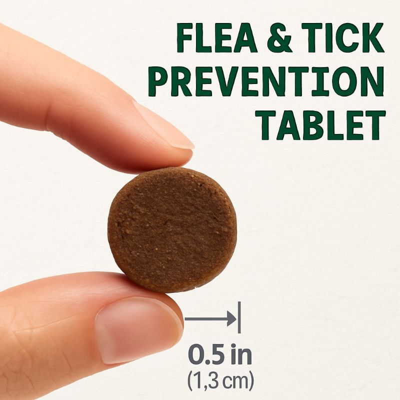 flea and tick prevention tablet
