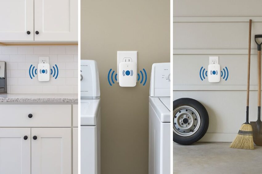 Use one ultrasonic repeller per affected room for better coverage